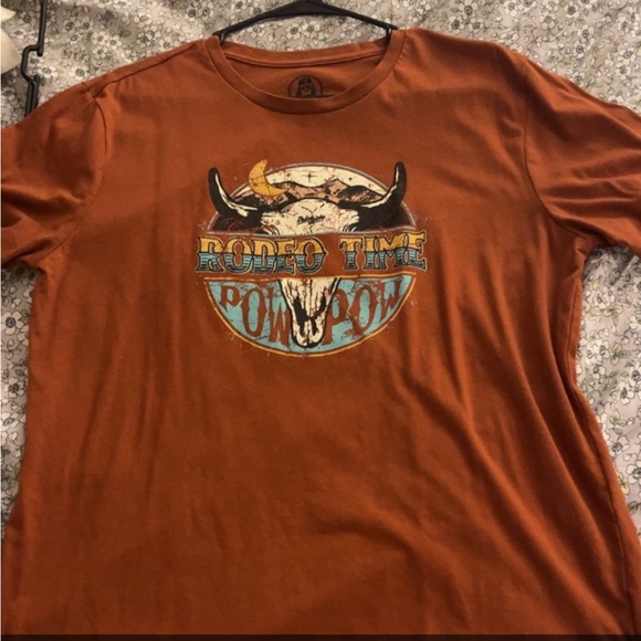 Rock and roll denim graphic tee - Picture 1 of 1